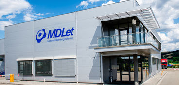 Bau eines Schulungszentrums durch die Gesellschaft M D Let GmbH